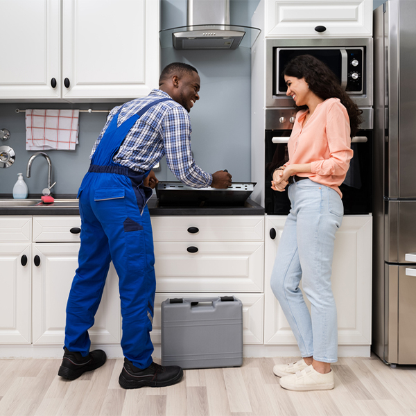 can you provide an estimate for cooktop repair before beginning any work in Laureles TX